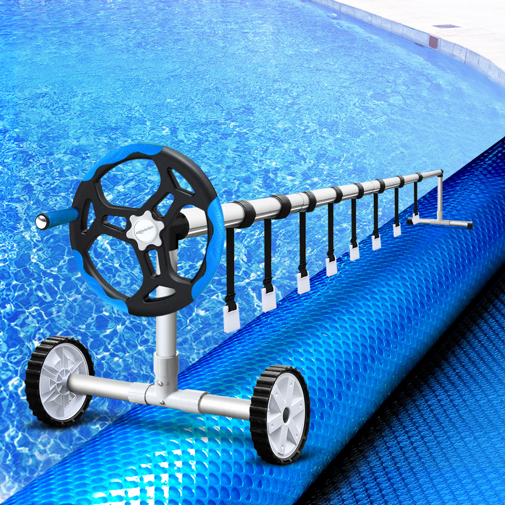 Pool Cover Roller 8x4.2m Solar Blanket Swimming Pools Covers Bubble