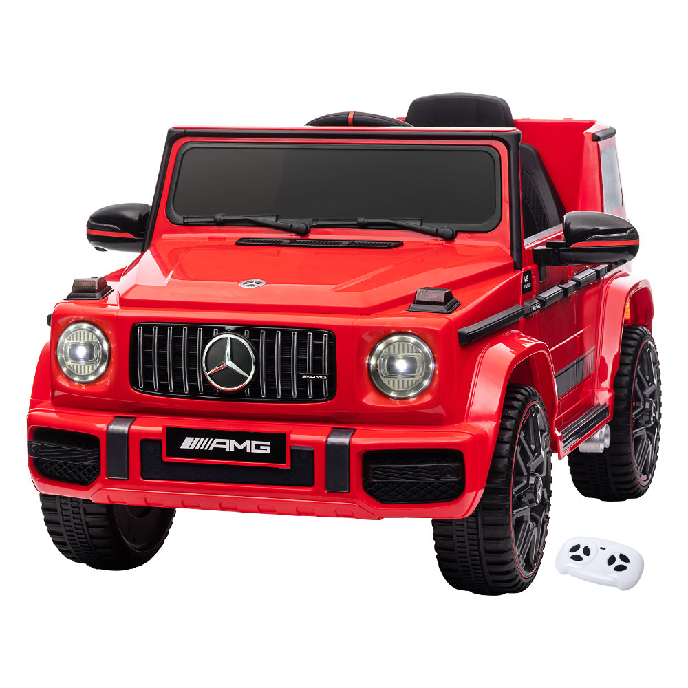 Kids Ride On Car Electric Mercedes-Benz Licensed Toys 12V Battery Cars AMG63 - Red