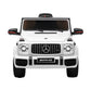 Mercedes-Benz Kids Ride On Car Electric AMG G63 Licensed Remote Cars 12V - White