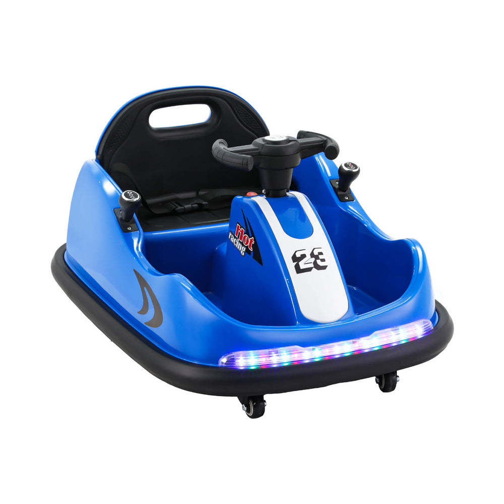 Kids Ride On Car Bumper Kart 6V Electric Toys Cars Remote Control - Blue