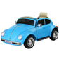 Kids Ride On Car Licensed Volkswagen Beetle Electric Toys Horn Remote 6V - Blue