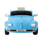 Kids Ride On Car Licensed Volkswagen Beetle Electric Toys Horn Remote 6V - Blue