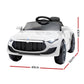 Kids Electric Ride On Car Cars Music Headlight Remote Control 12V - White