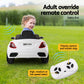 Kids Electric Ride On Car Cars Music Headlight Remote Control 12V - White