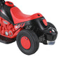 Kids Ride On Car Motorcycle Motorbike with Bubble Maker Electric Toy 6V - Red