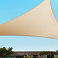 Shade Sail Cloth Shadecloth Triangle Sun Canopy 6.1x6.1x6.1M - Sand Beige