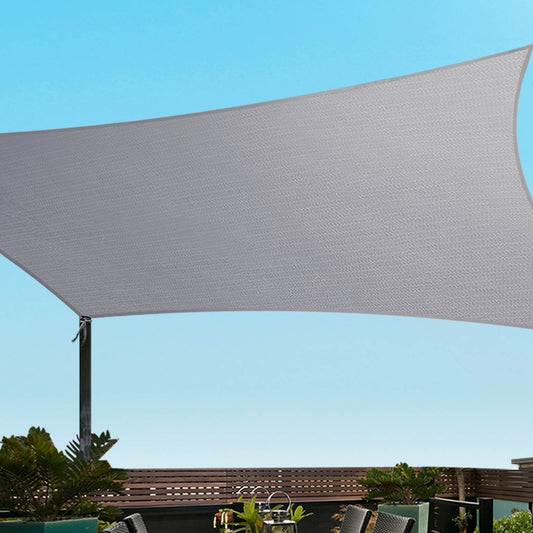 Waterproof Shade Sail Shade cloth Canopy 220GSM 3x8m