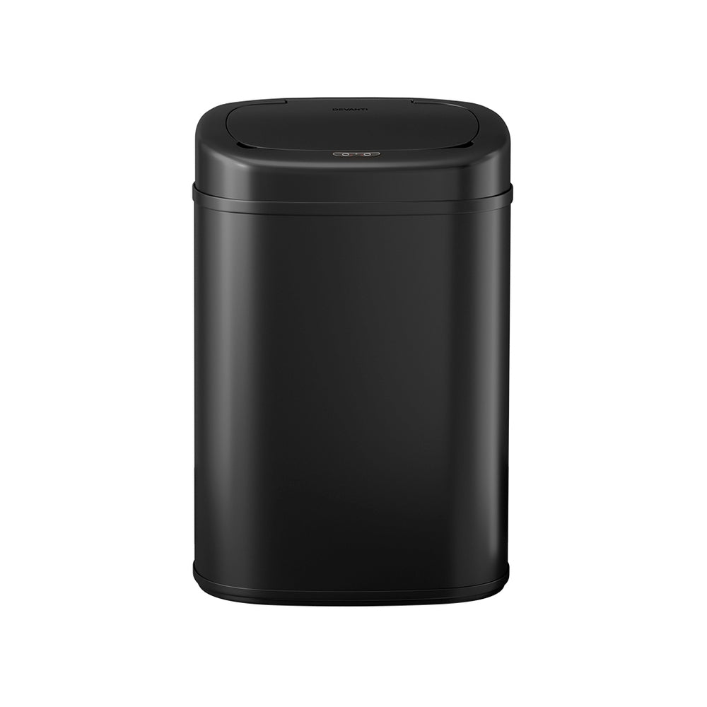 82L Motion Sensor Bin Rubbish Automatic - Black