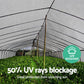 Instahut 50% Shade Cloth 1.83x50m Shade cloth Garden White