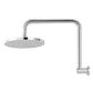 9'' Rain Shower Head Overhead High-pressure Swivel - Chrome