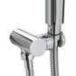 Handheld Shower Head Holder 4.7'' High Pressure - Silver