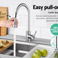 Kitchen Mixer Tap Pull Out 2 Mode Sink Faucet Basin Laundry Chrome