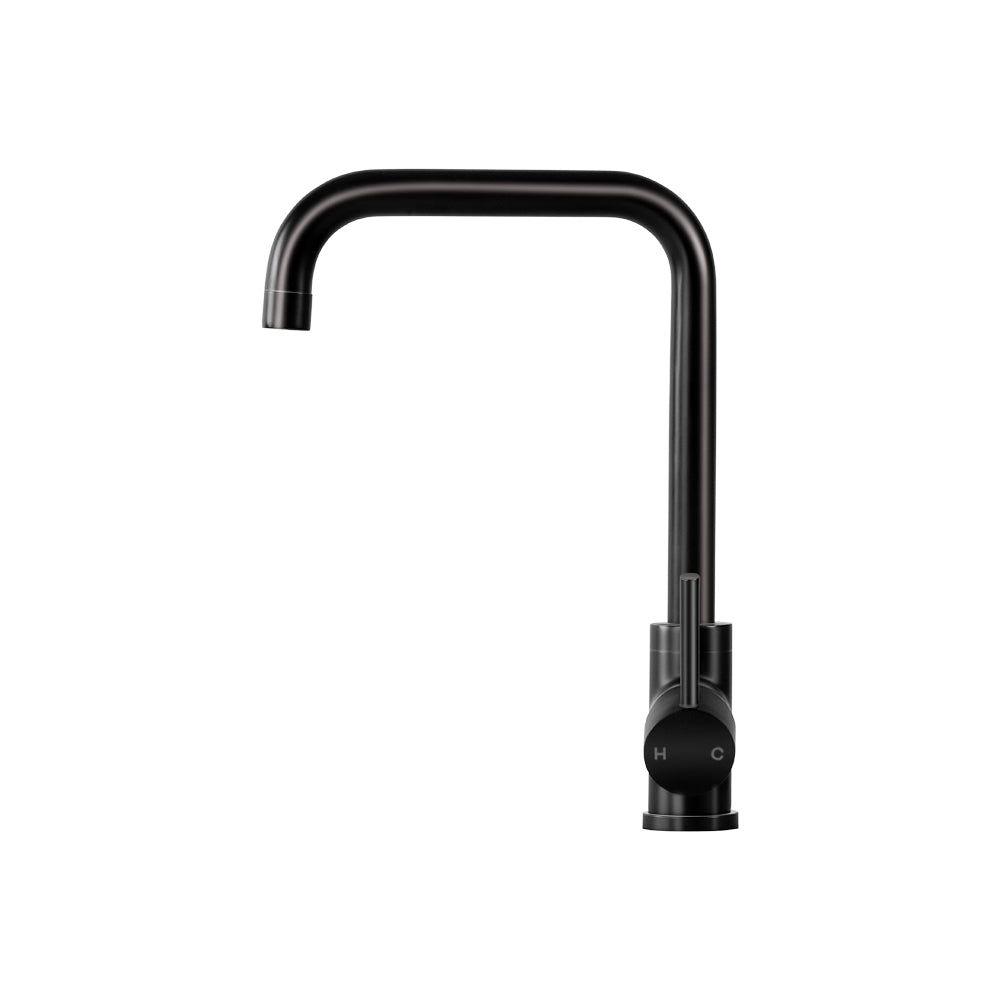 Kitchen Mixer Tap Mixer Rectangle Sink Faucet Basin Laundry Black