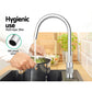 Kitchen Mixer Tap Mixer Round Sink Faucet Basin Laundry Chrome