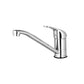 Kitchen Mixer Tap Mixer Long Spout Sink Faucet Basin Laundry Chrome