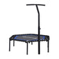 Everfit Trampoline 4FT Hexagon Fitness Rebounder Adjustable Handrail Blue