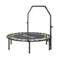 Everfit Trampoline 4FT Round Fitness Rebounder Adjustable Handrail Green