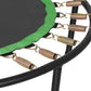 Everfit Trampoline 4FT Round Fitness Rebounder Adjustable Handrail Green