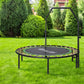 Everfit Trampoline 4FT Round Fitness Rebounder Adjustable Handrail Green