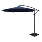 Instahut 3m Umbrella w/Base Outdoor Cantilever Beach Garden Patio Parasol Navy