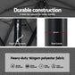 Instahut Outdoor Umbrella 2.7m Beach Pole Garden Tilt Sun Patio UV Charcoal