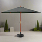 Instahut 3m Outdoor Umbrella w/Base Pole Umbrellas Garden Sun Stand Deck Charcoal