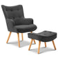 Lounge Accent Chair - Charcoal