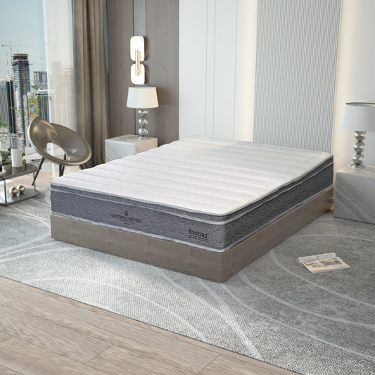 Olivia 24 cm 7 Zone Pocket Spring Mattress - Queen