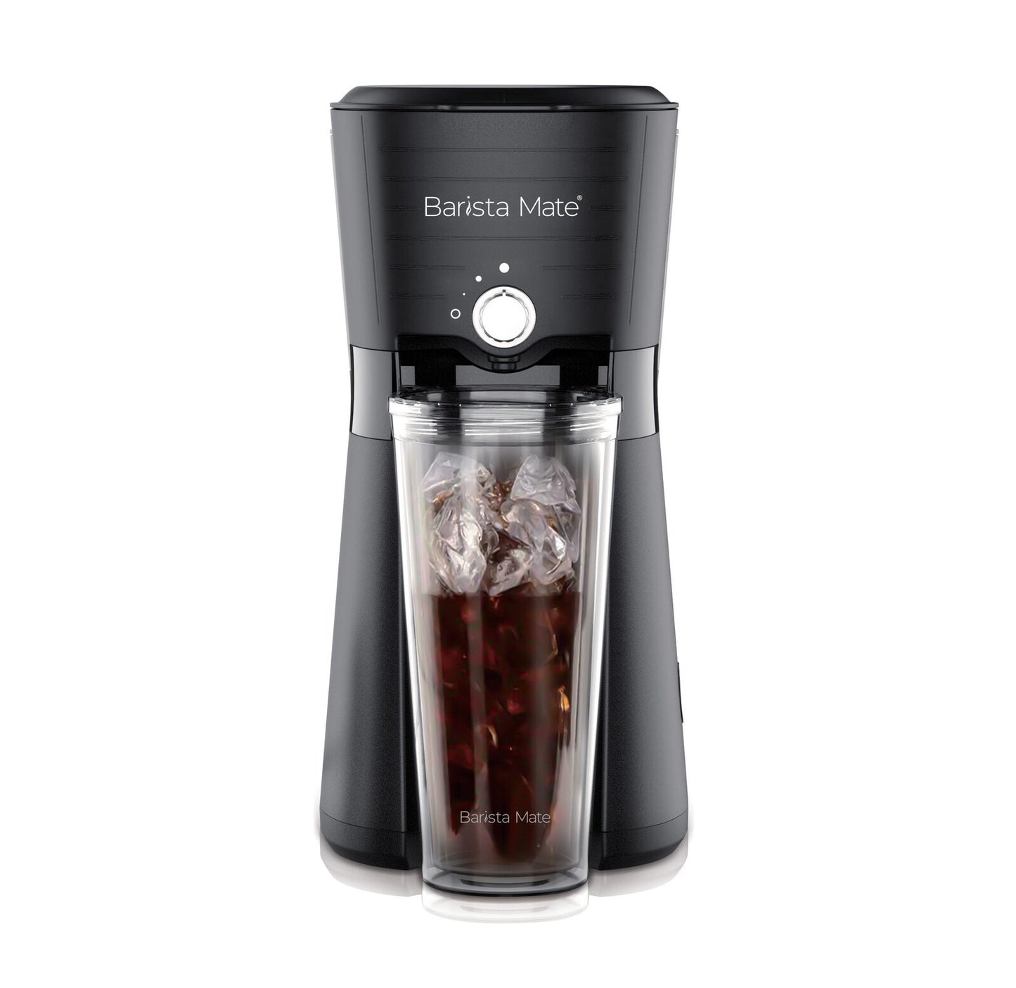 Digital Iced Coffee Maker with 10oz, Reusable Cup & Straw Included