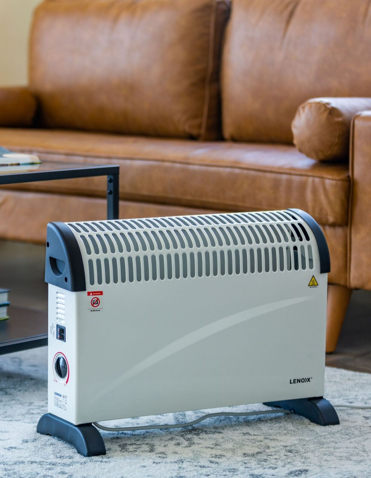 Portable Convector Heater 2000W 3 Heat Settings