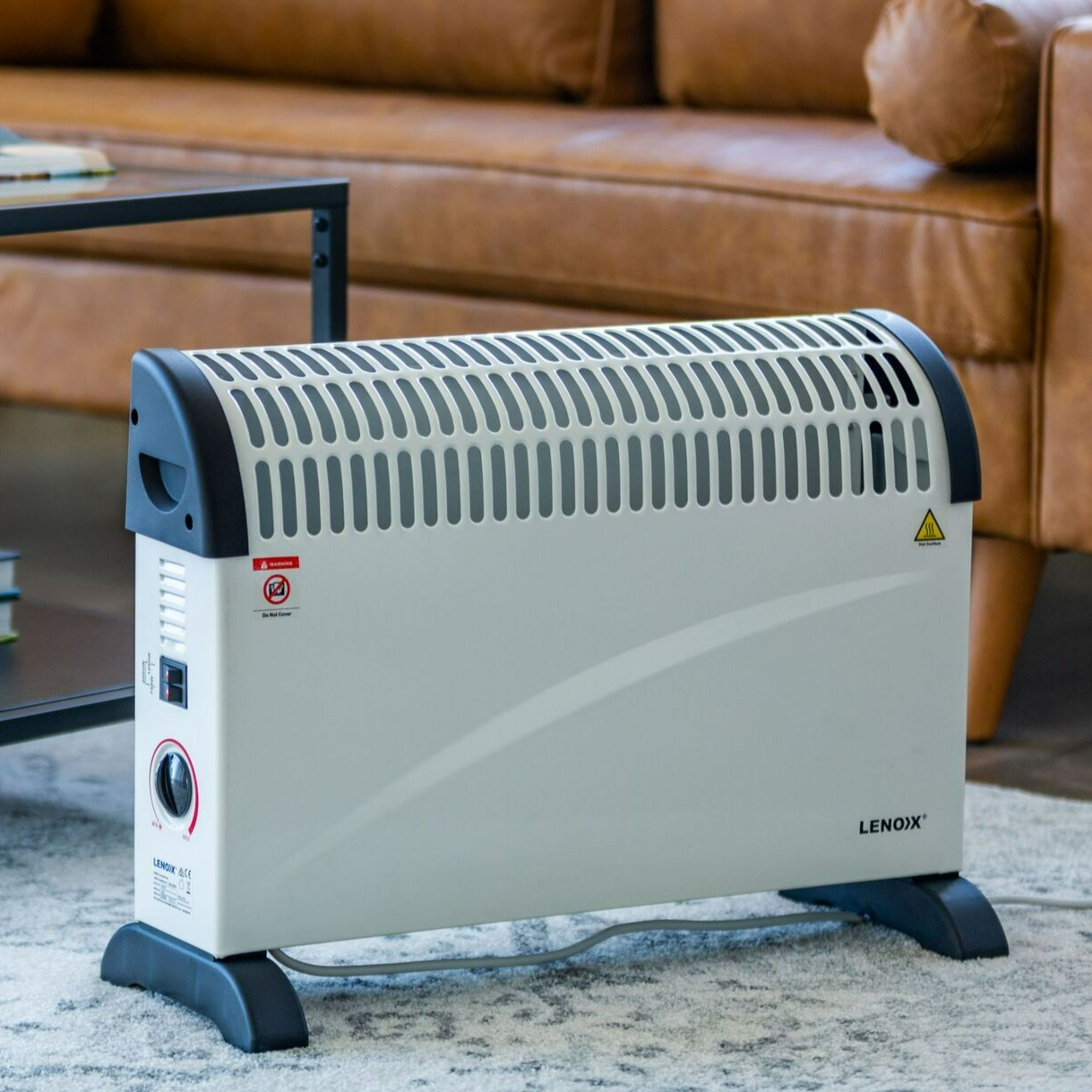 Portable Convector Heater 2000W 3 Heat Settings