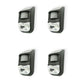 Set of 4 Solar-Powered Motion Sensor Light Detects Motion Rechargeable