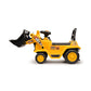 Ride-on Digger with Interactive Gear Stick & Scoop - Yellow