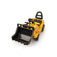 Ride-on Digger with Interactive Gear Stick & Scoop - Yellow