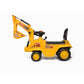 Ride-on Excavator with Dual Operation Levers to Scoop - Yellow