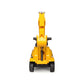 Ride-on Excavator with Dual Operation Levers to Scoop - Yellow