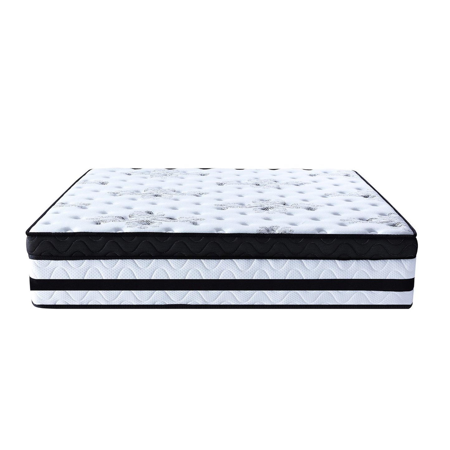 Laura 34cm Euro Top Mattress 5 Zone Spring Foam Mattress - King