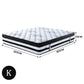 Laura 34cm Euro Top Mattress 5 Zone Spring Foam Mattress - King