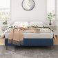 Bliss Ensemble Bed Base & Mattress Package with 34cm Mattress - Blue Single