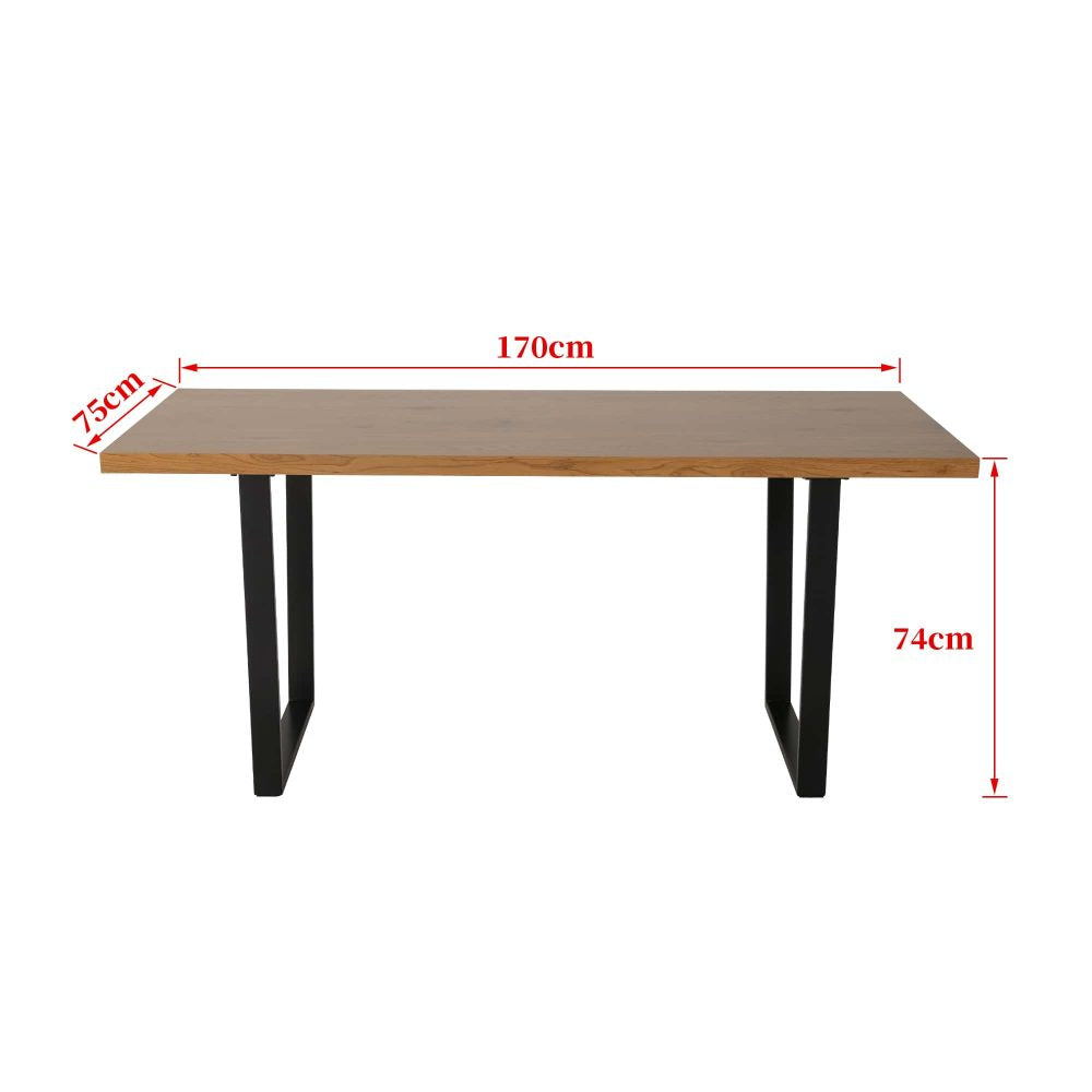 Clay Rectangular Dining Table 170cm - Natural