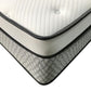 Dashiell 30cm Mattress In Gel Memory Foam 6 Zone Pocket Coil Soft Firm Bed - Queen