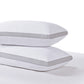 Set of 2 Bamboo Cooling Plush Down-Like Pillows - White