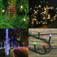 12m 100 LED Solar Fairy String Led Lights Outdoor Garden Christmas Decor