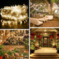 32m 300 LED Solar Fairy String Led Lights Outdoor Garden Christmas Decor