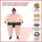 SUMO Fancy Dress Inflatable Suit - Fan Operated Costume