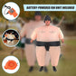 SUMO Fancy Dress Inflatable Suit - Fan Operated Costume