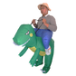 DINO Fancy Dress Inflatable Suit - Fan Operated Costume