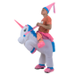 UNICORN Fancy Dress Inflatable Suit - Fan Operated Costume