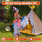 UNICORN Fancy Dress Inflatable Suit - Fan Operated Costume