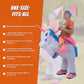 UNICORN Fancy Dress Inflatable Suit - Fan Operated Costume